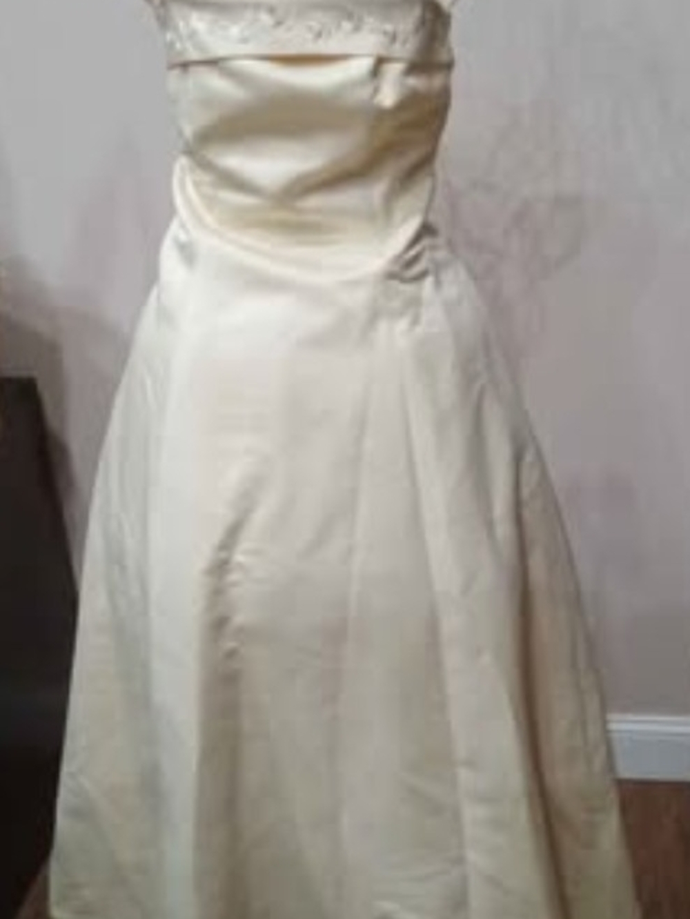 Elegant Thin Strap Pale Yellow A-Line Prom Homecoming Formal Dress